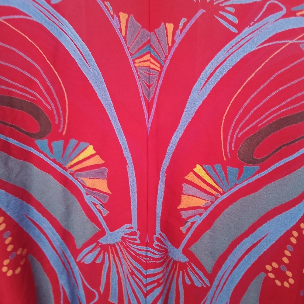 💎 Free People Women's Top Beneath The Sea Dolman Sleeve Sheer Boho - Picture 12 of 12